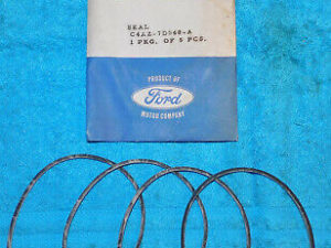 1964-1970 Ford Mustang Mercury NOS C4 TRANS REVERSE SERVO PISTON COVER SEALS 4