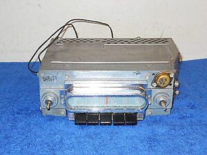 1960 Ford Galaxie Special Starliner Sunliner Club Town Sedan Wagon ORIG AM RADIO