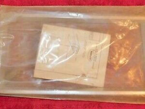 1967-71 Ford Mercury Lincoln NOS DELUXE ACCESSORY FRONT REAR LICENSE PLATE FRAME