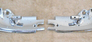 1964 1965 1966 Mustang GT Convertible ORIG LH+RH CONVERTIBLE TOP VISOR BRACKETS