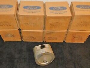1975-82 Ford Torino F100 LTD Mercury Lincoln NOS 351M 2V .003 O/S PISTONS SET 8