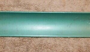 60-62 Ford Fairlane 500 Galaxie Xl ORIG DASH RADIO DELETE PLATE BLOCK-OFF PANEL