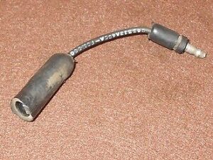 1966 Thunderbird Hardtop Landau Convertible REAR BUMPER LICENSE LIGHT WIRING EXT