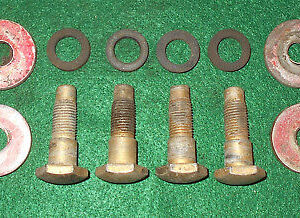 1967 1968 Mustang Fastback Coupe GT Shelby Cougar Xr7 ORIG FRONT SEAT BELT BOLTS
