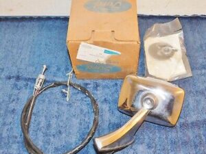 73-78 Ford Custom Galaxie LTD Monterey Marquis NOS LH REMOTE CONTROL DOOR MIRROR