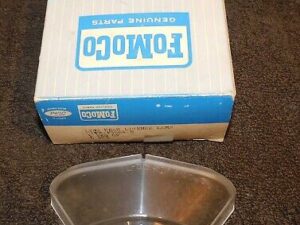 1955-1963 Ford F100 F250 F350 F500 F600 Truck NOS REAR LICENSE LAMP LENS Shield