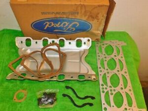 1970-74 Ford Mustang Torino Mercury Cougar NOS 351C 2V VALVE GRIND GASKET SET