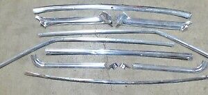 1965 Galaxie 500 XL LTD ORIG FASTBACK WINDSHIELD WINDOW ROOF HEADLINER MOULDINGS