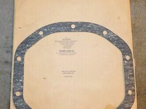 1967-69 Ford LTD Galaxie NOS 8 1/2" REAR AXLE HOUSING COVER GASKET 1973-78 8.7"