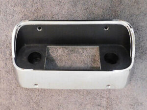 1967 Mustang Fastback Coupe Convertible Shelby Cougar ORIG DASH RADIO TRIM BEZEL