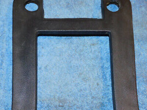 1967 Mercury Cougar Standard GT 6.5 Litre ORIG BLACK CONSOLE RADIO TRIM PAD