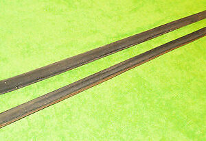 1987-1993 Mustang Lx Gt Hatch Notch ORIG L+R DOOR WINDOW OUTER WEATHERSTRIP FELT