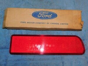 1974-1978 Mercury Bobcat Hatchback Runabout NOS RH REAR TAIL LAMP REFLECTOR LENS