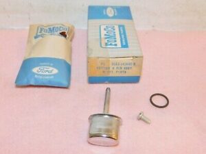 1966 Custom Galaxie 500 XL LTD Sedan Wagon NOS REAR DOOR HANDLE BUTTON & PIN