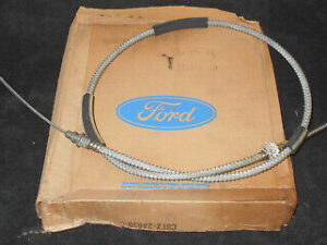 1968 1969 Ford F100 4x2 Truck NOS LH REAR PARKING BRAKE CABLE