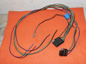 1967 1968 Cougar XR7 XR7-G GTE OVERHEAD CONSOLE WARNING LIGHT PANEL WIRING PLUGS