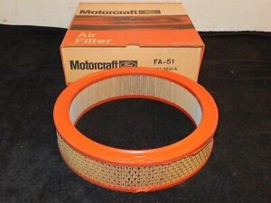 1967-1969 Ford Mustang Fairlane Ranchero Falcon NOS 6CYL 200 AIR CLEANER FILTER