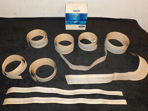 1969 Fairlane Torino GT Fastback Htp Convertible NOS BLACK BODY SIDE STRIPE KIT