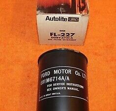 1971 Ford Pinto 1970-71 Capri NOS 4-Cylinder 1.6 Liter 98 ci OIL FILTER ELEMENT