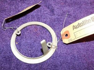 1965-1967 Ford Custom Galaxie 500 Monterey NOS HORN SWITCH OUTER BRUSH PLATE