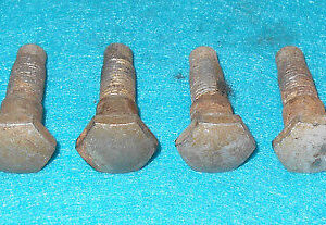 1966 1967 1968 Mustang Coupe GT GTA Shelby Cougar Xr7 ORIG FRONT SEAT BELT BOLTS