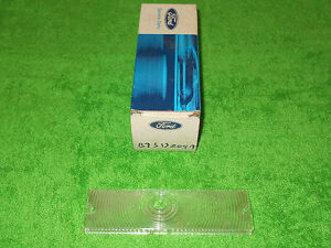 1957 Ford Thunderbird Convertible ORIG NOS DS LH FRONT PARKING LAMP LENS