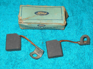 1939 Ford Model 85 H Deluxe Mercury Lincoln Zephyr NOS ORIG GENERATOR BRUSH SET