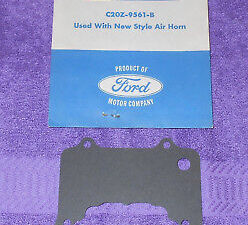 1962-1969 Ford Mercury NOS 260 289 302 351 390 2V CARBURETOR FLOAT BOWL GASKET