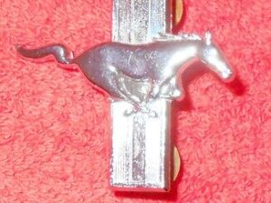 1969 1970 Mustang Mach 1 GT Boss Grande Fastback Conv ORIG LH DOOR PANEL EMBLEM