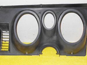 1971 1972 1973 Mustang Fastback Boss Coupe Convert DASH GAUGE PANEL TRIM BEZEL