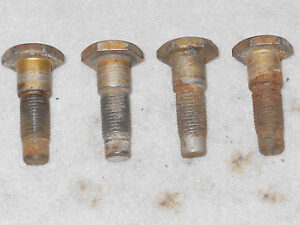 1966 1967 1968 Mustang Coupe GT GTA Shelby Cougar Xr7 ORIG FRONT SEAT BELT BOLTS