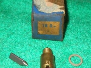 HOLLEY Ford Mercury Lincoln NOS CARBURETOR INLET VALVE + SEAT 18R-2A