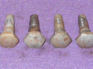 1966 1967 1968 Mustang Fastback GT GT-A Shelby Cougar ORIG FRONT SEAT BELT BOLTS