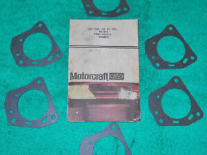 Ford Mercury Lincoln NOS CARBURETOR THROTTLE GASKETS