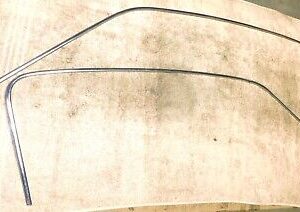 1967 1968 Mustang GT GTA Shelby ORIG FASTBACK LH+RH ROOF DRIP RAIL TRIM MOLDINGS