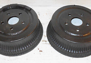 1967 1968 1969 1970 Ford Mustang Cougar ORIG LH+RH 10" x 2.5" FRONT BRAKE DRUMS