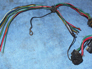 1965 Mustang Fastback Cpe GT Shelby UNDER HOOD LH HEAD LIGHT SIGNAL WIRING PLUGS