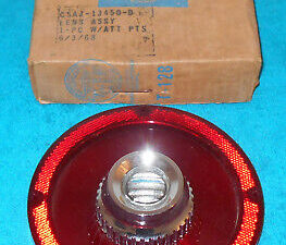 1965 Ford Custom 500 Sedan NOS REAR TAIL LIGHT LAMP LENS with BACK UP - REVERSE