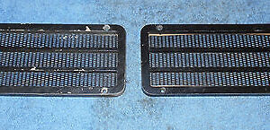 1966 1967 Mustang GT GT-A Shelby ORIG 8 TRACK AM/FM STEREO DOOR SPEAKER GRILLES