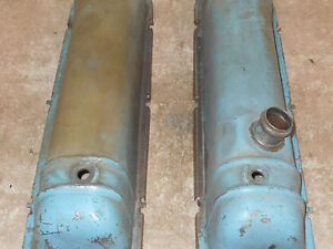 1957 Mercury Monterey Montclair Commuter Voyager ORIG 368 Y-BLOCK VALVE COVERS
