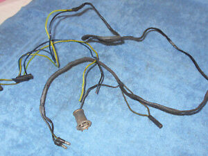 1965 Mustang GT Shelby RH DOOR JAMB SWITCH + COURTESY LIGHT WIRING PLUGS SOCKET