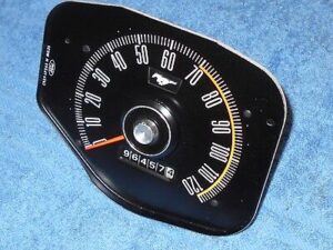 1969 1970 Mustang Fastback Boss Coupe GT Convertible ORIG DASH SPEEDOMETER GAUGE