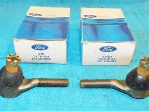 1965-68 Galaxie 500 XL LTD Monterey Park Lane Marquis NOS L+H OUTER TIE ROD ENDS