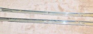 1965 1966 Thunderbird Hardtop Landau ORIG A PILLAR WEATHERSTRIP RETAINER RAILS