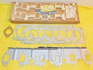 1964-77 Ford Truck NOS 330 M/D ENGINE VALVE GRIND GASKET SET Head Exhaust Intake