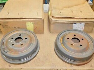 1965-1968 Ford Custom Galaxie LTD Monterey Thunderbird NOS REAR 11" BRAKE DRUMS