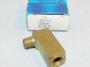 Ford Mercury Lincoln NOS ENGINE VACUUM FITTING ELBOW 383795-S