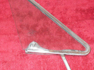 1967 Mustang Fastback Cp Convert GT Shelby Cougar ORIG CLEAR LH DOOR VENT WINDOW