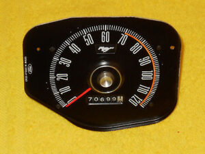 1969 1970 Mustang Fastback Boss Coupe Convertible ORIG DASH SPEEDOMETER GAUGE