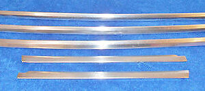 1966 Thunderbird Town Hardtop Landau ORIG REAR WINDOW BRIGHT TRIM MOLDING SET